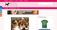 Desktop Screenshot of beaglefanclub.com